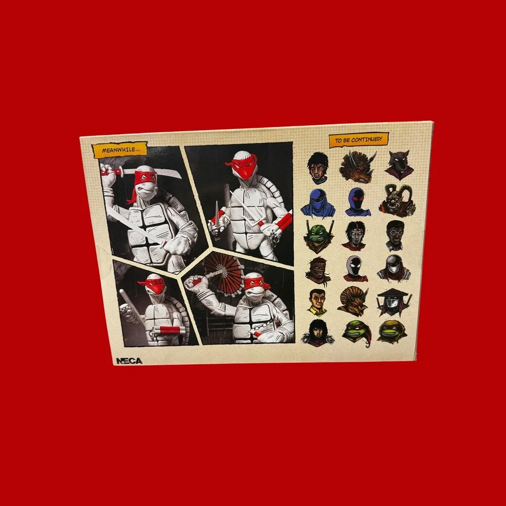 NECA TMNT The First Turtles Black & White Variant 2-Pack Action Figures NEW